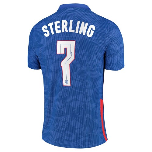 Engleska Dres Sterling 7 Gostujući EURO 2020 Kratkih Rukava Engleska Dres Sterling 7 Gostujući EURO 2020 Kratkih Rukava